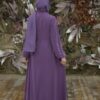 Robe hijab violet