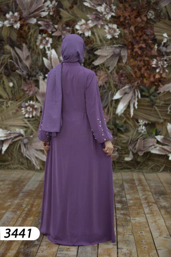 Robe hijab violet