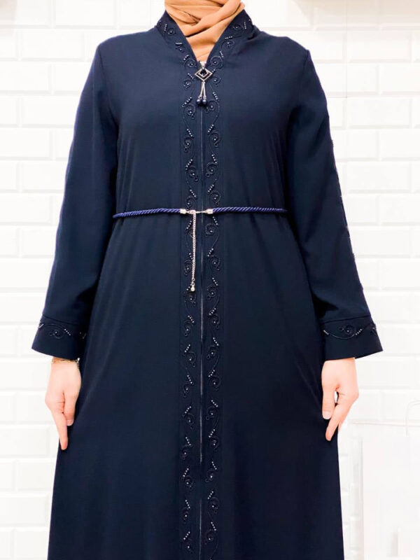 Abaya bleu